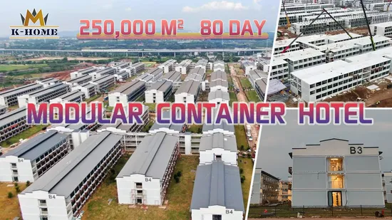 Villa Group Version Maisons de conteneurs préfabriquées de luxe